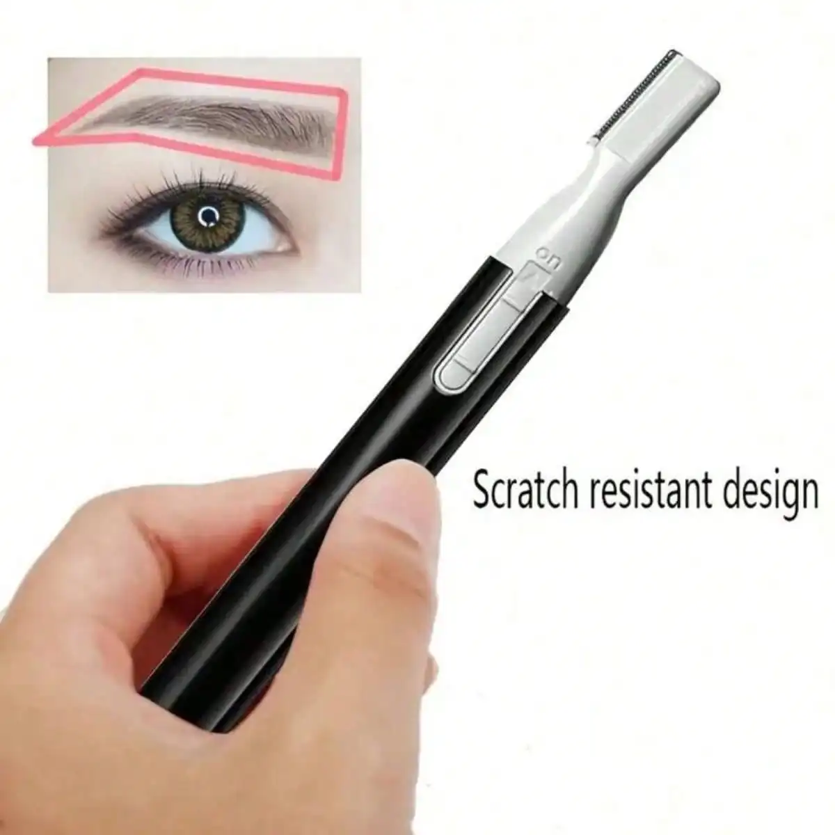Electric Eyebrow Trimmer, Ladies' Eyebrow Trimmer, Mini Shaver, Eyebrow Pencil, Hair Removal Device, Electric Eyebrow Trimmer, Shaver, Ladies' Electric Shaver, Fully Automatic Hair Removal Device image 6