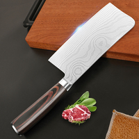 Chinese Cleaver Handmade Chopper Chef Stainless Steel Knife Professional Kitchen Knives Meat Vege Slicer Chopping Canivete