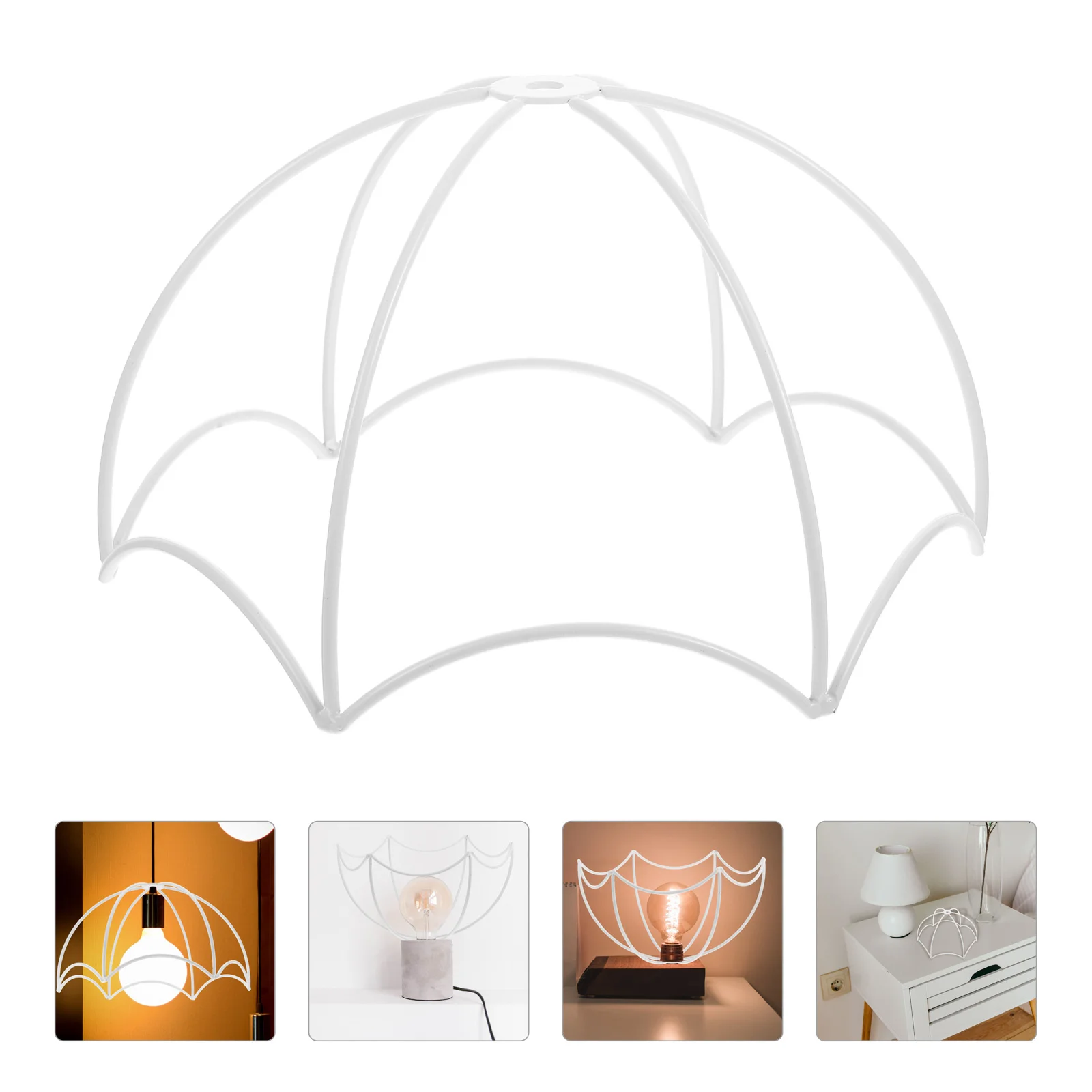 Retro Handmade Light Stand Hardware DIY Table Chandelier (model 21) Lights Frame Shade Bracket Lampshade Pendant For Metal