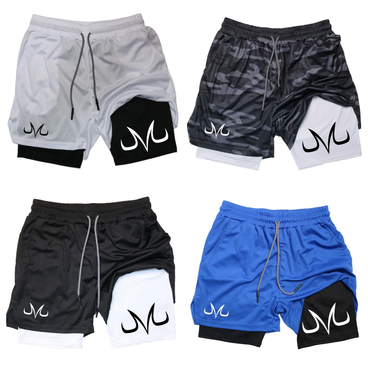 

Summer Men's Animation Printed Basketball Sports Breathable Shorts Fitness Exercise Running Shorts Motorcycle Quick Drying
