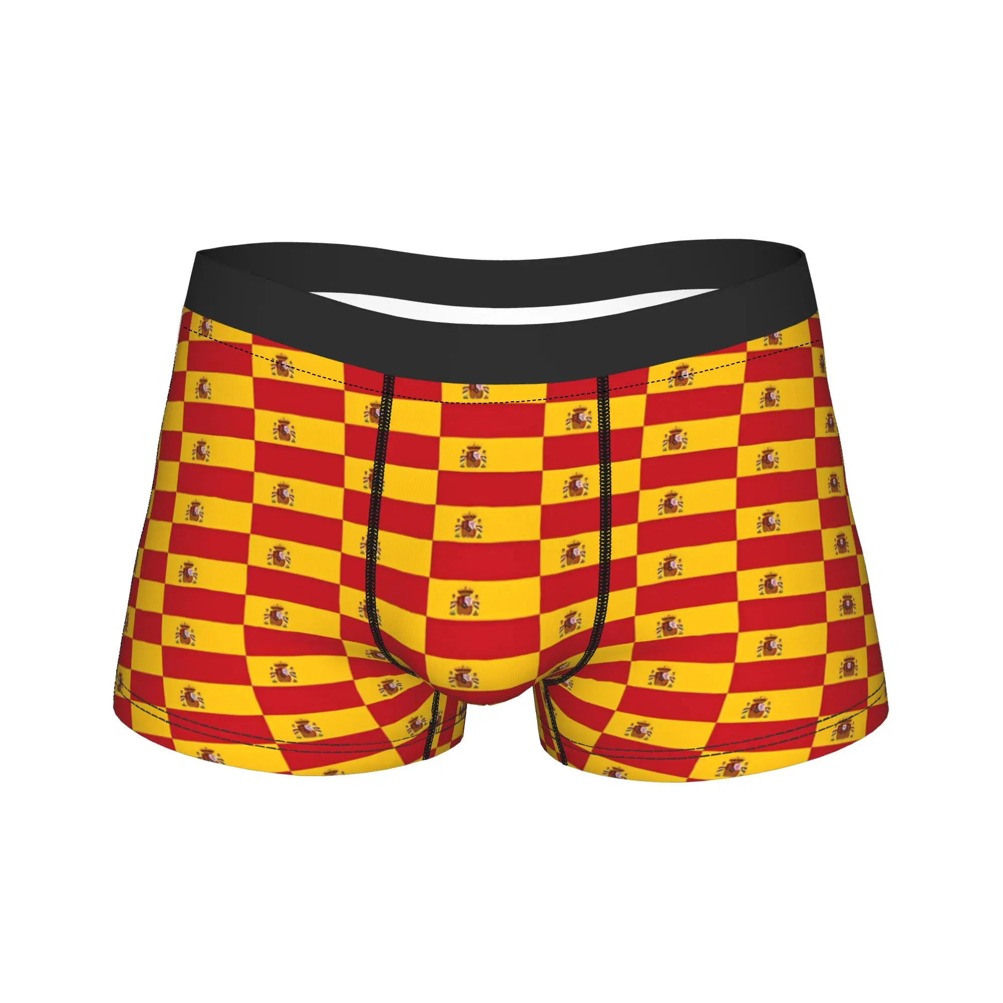 

Spain Spanish Flag Flag Madrid EM Underwear Customs Boxershorts Hot Sale Man Underpants Soft Trend Boxer Brief Birthday Present