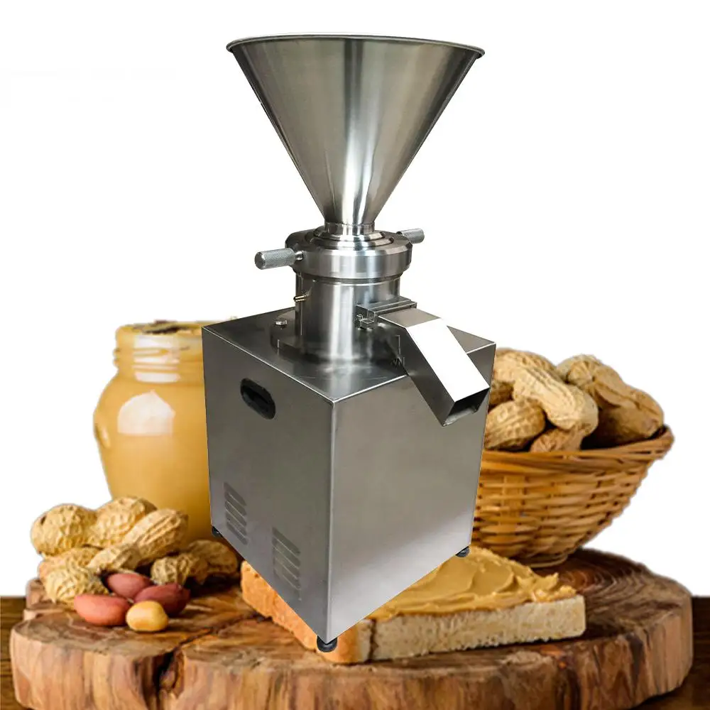 #Peanut Butter Machine Maker Commercial Walnuts Sesame Peanut Butter Making Machine Almond Nuts Grinder Pulping Machine
