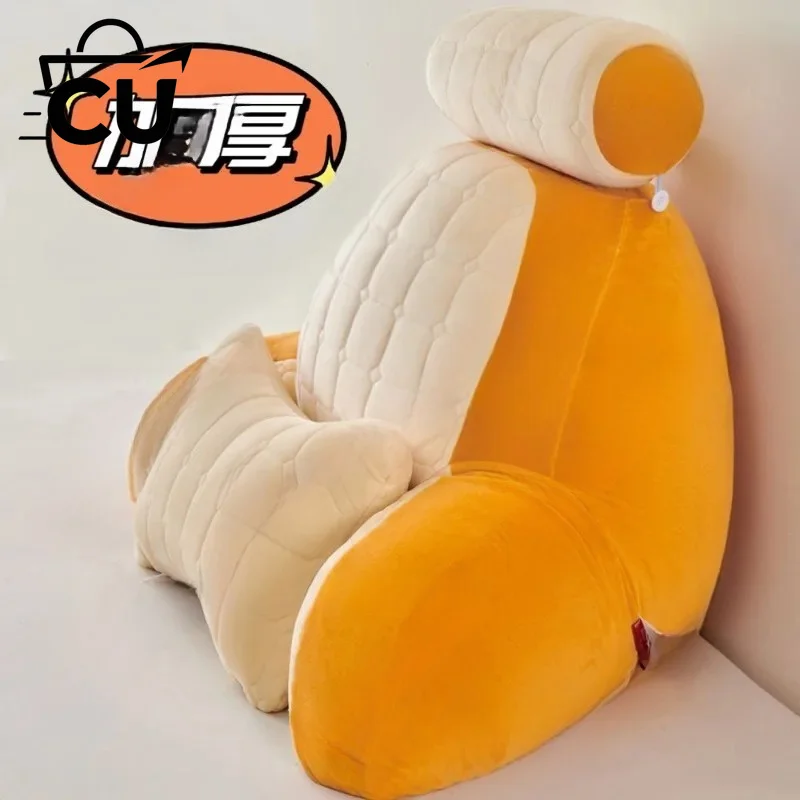 Bed elderly backrest pad four seasons enlarged thickened waist protection large backrest pregnant women confinement pillow