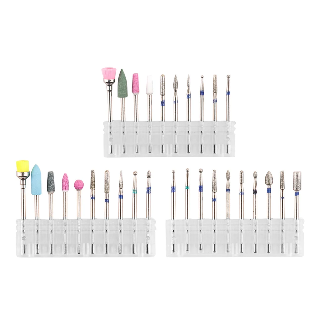 مسمار طحن التنغستن الصلب مانيكير تلميع الملحقات باديكير مثقاب أداة لتقليم البشرة العناية بالبشرة #5