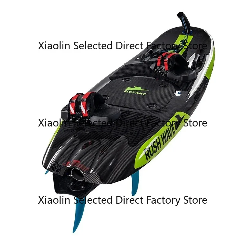 RUSH WAVE Petrol Jet Board Single Spray oline Jetboat Oil Surfboard Standing Pedal for High-speed Water Sports