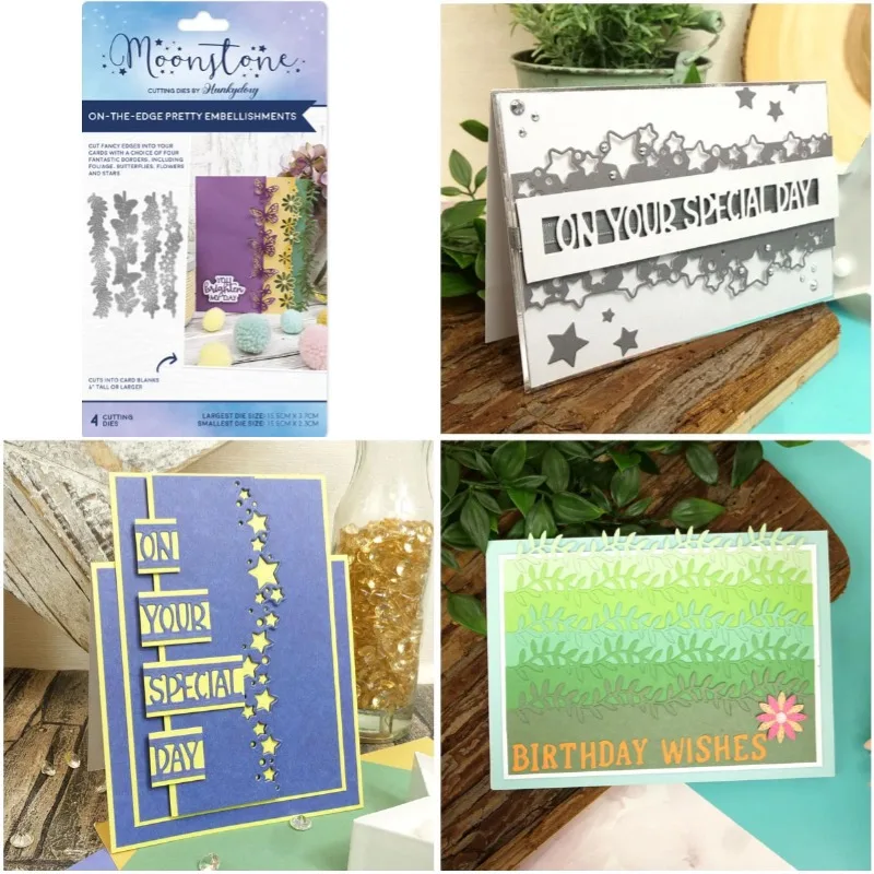 حافة يموت مجموعة الزينة الجميلة المشاعر وصول جديد 2025 قطع المعادن يموت الخردة الحجز DIY بها بنفسك الديكور الحرفية النقش #1