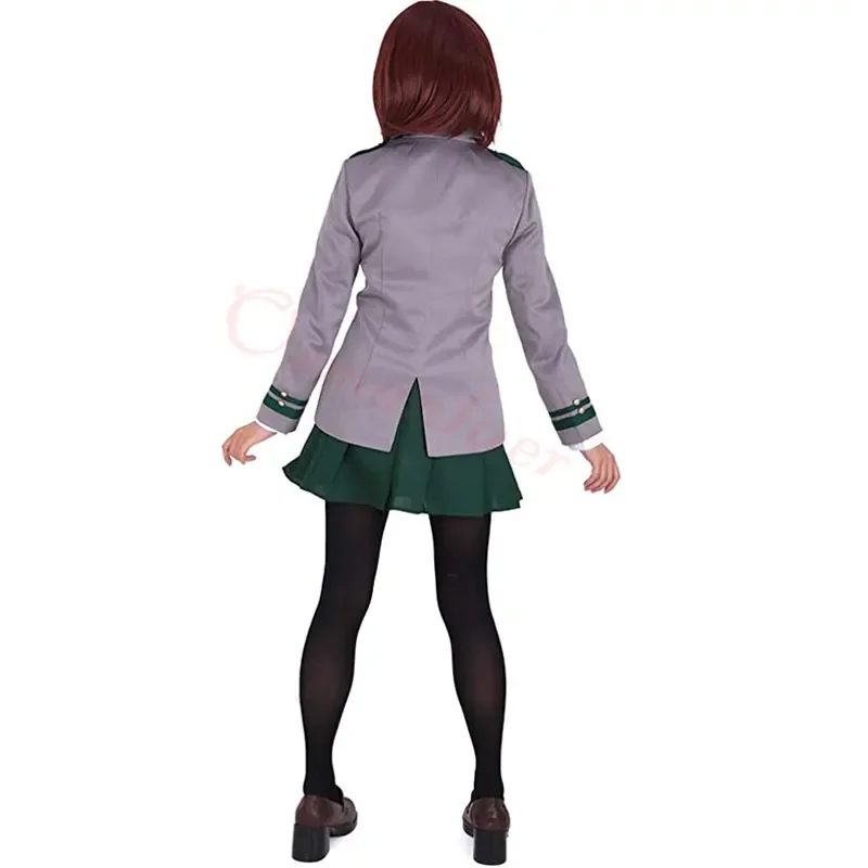 My Hero Academy Boku no Hero Cosplay OCHACO URARAKA Costume Tsuyu Blazer School Uniform