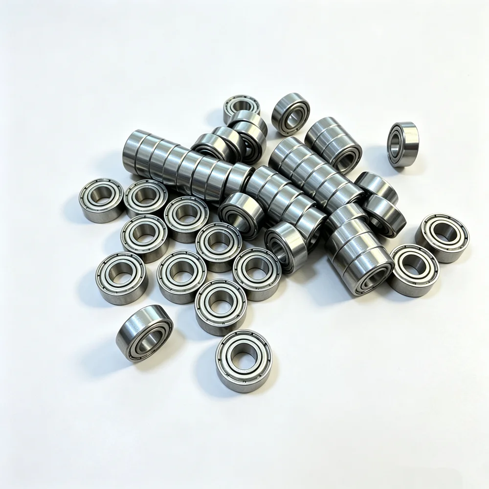 50Pcs MR115ZZ MR115-2RS 5x11x4 mm Deep Groove Ball Bearing Miniature Bearing Advanced High Quality MR115Z MR115