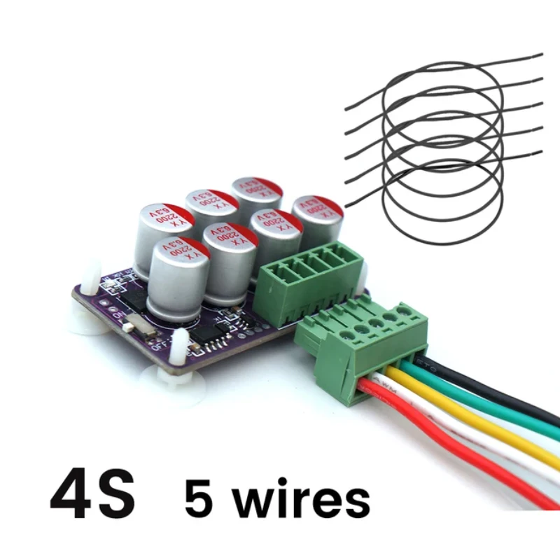 6A Active Equalizer Whole Group Balancer Lifepo4 18650 Lithium Battery Energy Transfer 4S 6S 17S Equalization Capacitor