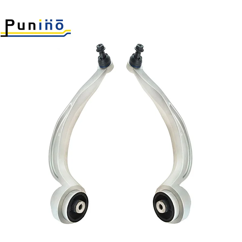 

Punino Pair Front Lower Suspension Rearward Control Arm for AUDI A4 B8 A5 Quattro Q5 S4 S5 2011 2012 2013 - 2016 8K0407693AD