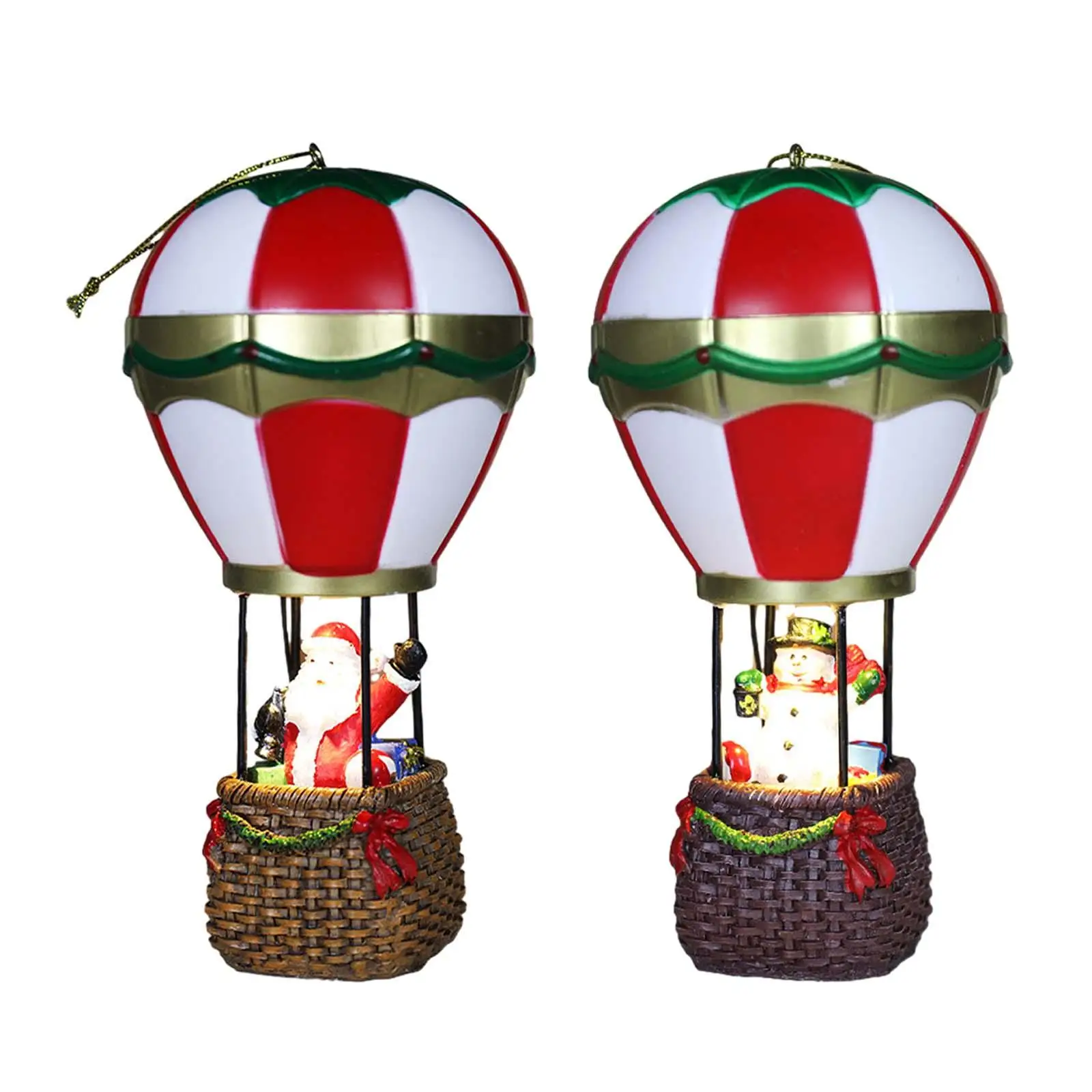 Christmas Light up Figurines Tabletop Decorations for Holiday Home Mantle