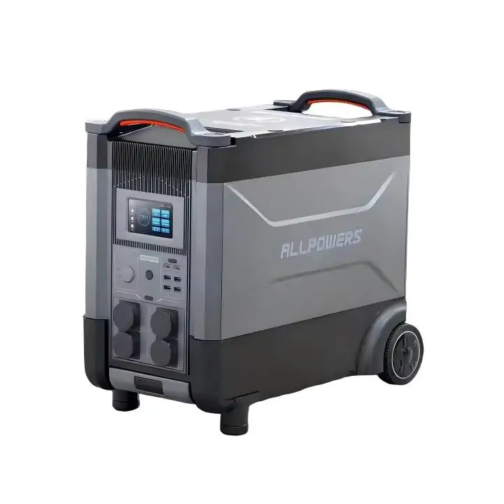 2000W 2880Wh Portable Power Station Solar Generator for Camping RV Outdoor Backup