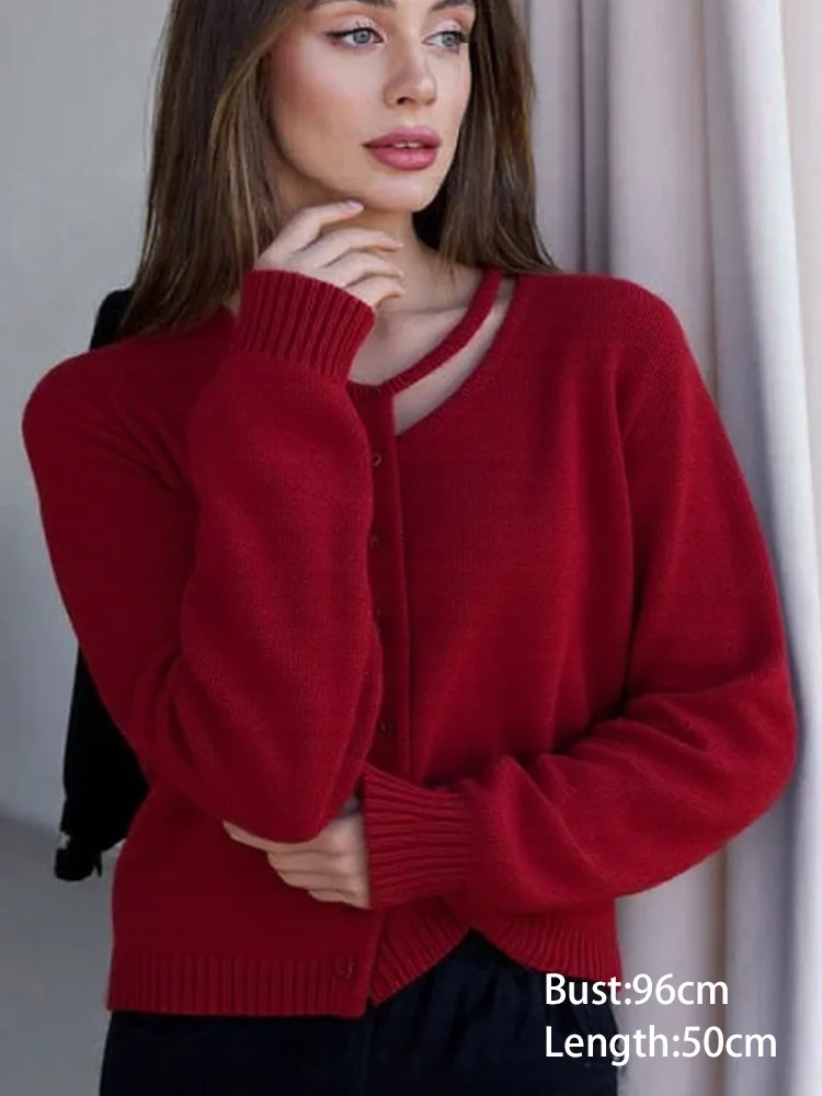 

Новая мода мягкий вязаный кардиган, свитера, женский повседневный свободный однобортный свитер, пальто, женская осенне-зимняя вязаная верхняя одежда