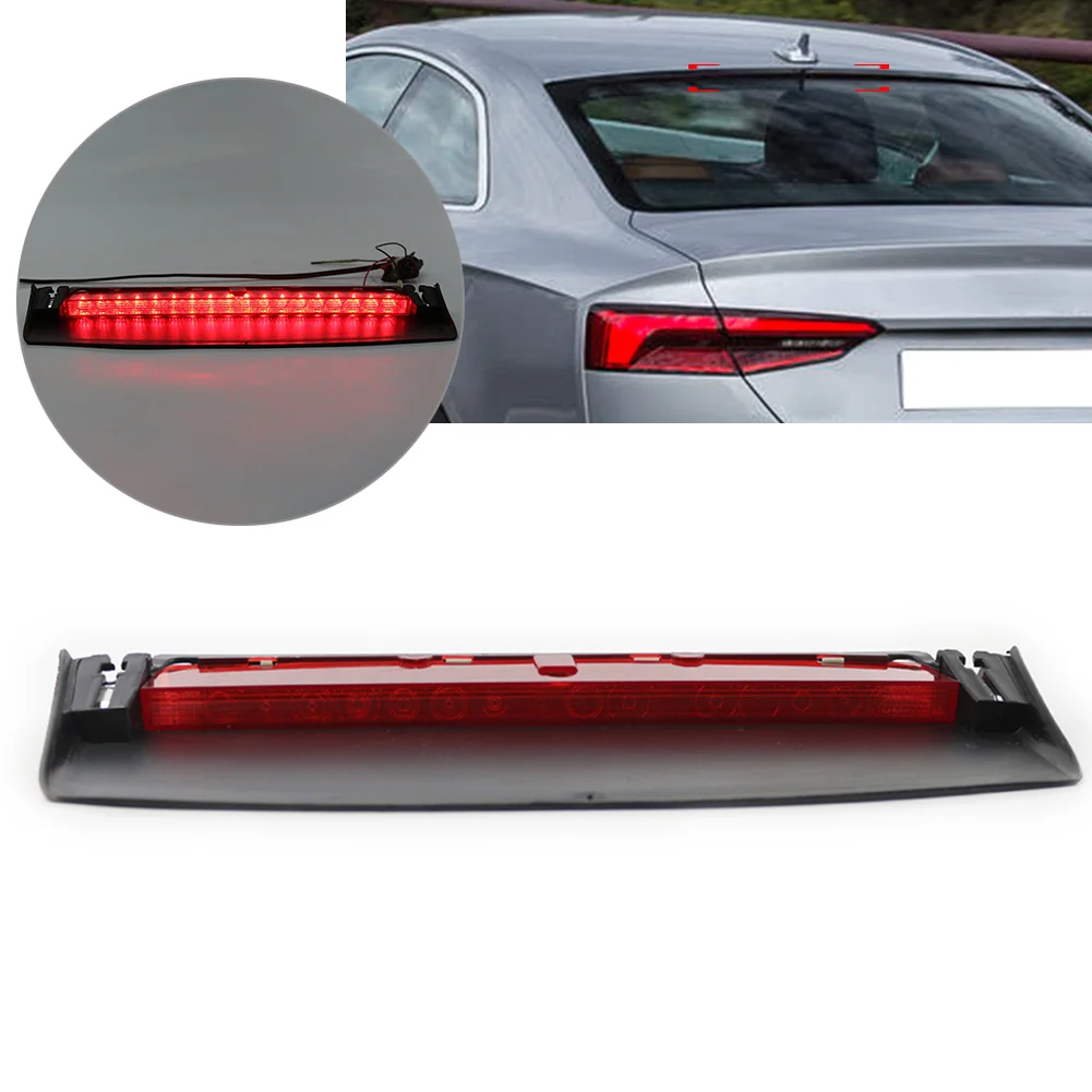 

Car High Mount 3rd Rear Tail Brake Light Indicator For Audi A5 S5 RS5 2008-2017