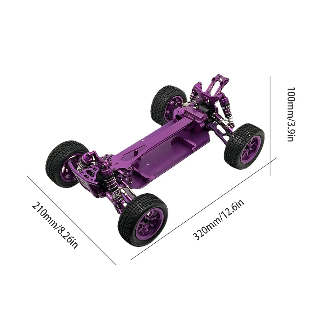 1/12 zdalnie sterowanym samochodowym zmodyfikowanych ramowych amortyzatorów montuje koło pojazdu piasty dla WLtoys 124017 124019 metalowa rama