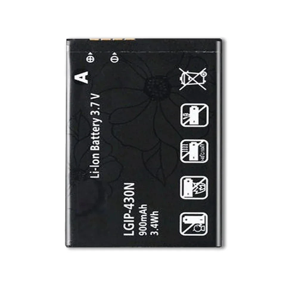 LGIP-430N 900mAh Replacemeny Battery For LG Cookie Fresh GS290 GW300 LX290 LX370 LX370 LGIP-430N LGIP MT375 GM360 430N