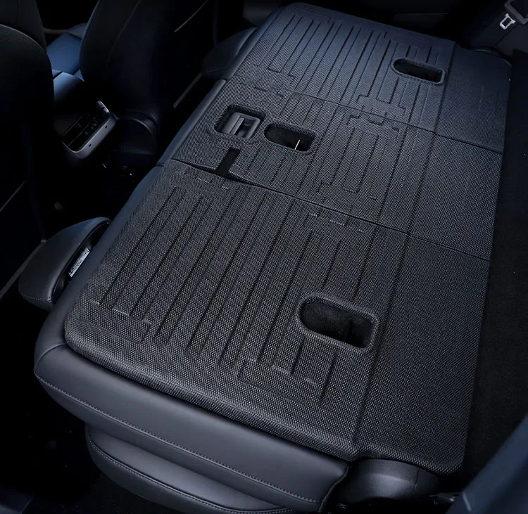 For Tesla Model Y Trunk Mats & SeatBack Protector All-Weather Cargo Liners Seat Back Cover