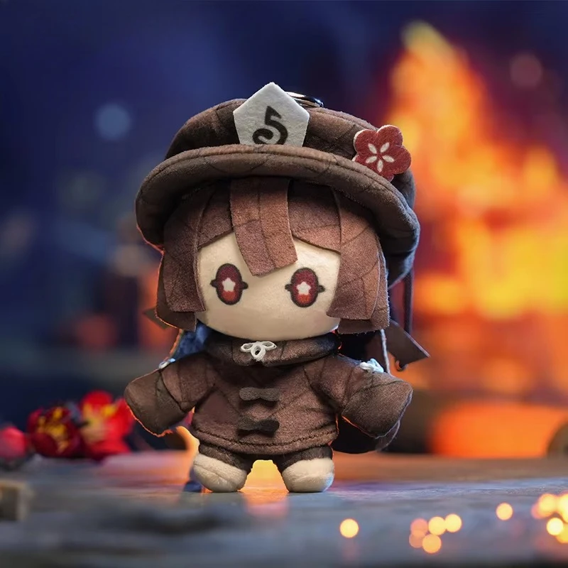 Preventa juego Genshin Impact oficial Merch miHoYo Original auténtico Hu Tao muñeco  peluche colgante llavero Anime regalo