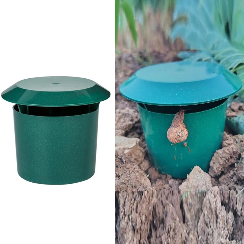 Eco-friendly Snail Cage Slug House Snail Trap Catcher Pests Reject Gintrap Tools Pest Repeller Household Garden Farm Protector