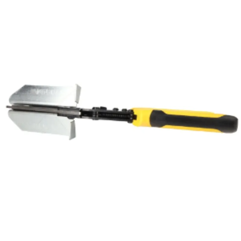 

PVC Wire Stripper VSJ-110XC Clamp Plastic Trunking Shear Adjustable Stripping Length Trim Cable Cutting Terminal 45-90° Scissors