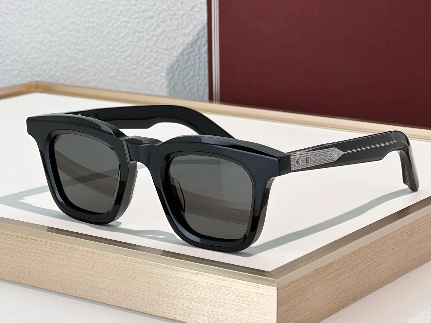 

LECLAIR SIZE 45-26 Top High Quality Sunglasses for Men Classic Women Luxury Brand Designer Fashion sun glasses UV400 With box