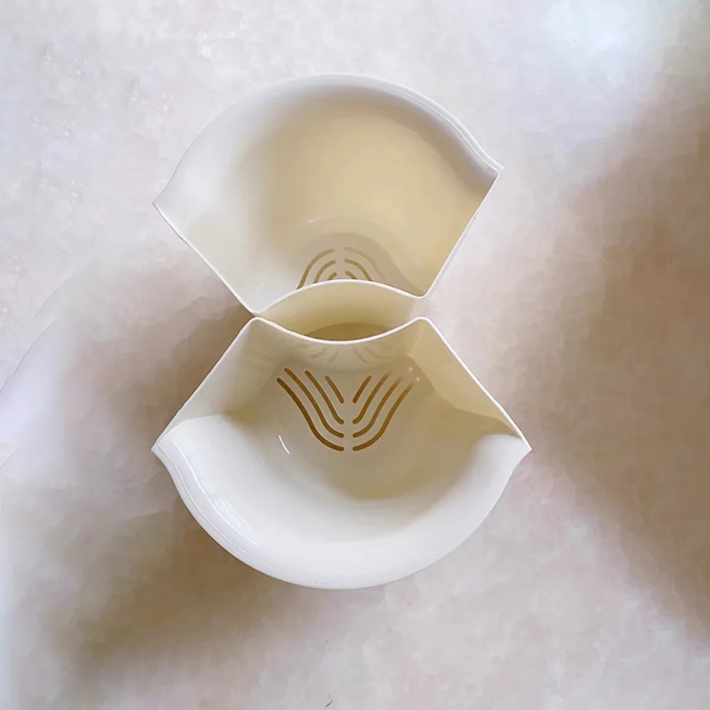 

Divided Hot Pot Plate Reusable Plastic Food Storage Vegetable Platter Rotating Design Six Compartments Kitchen Supplies Serving