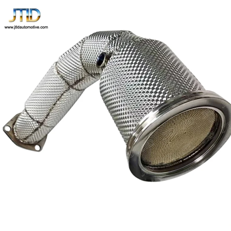 Stainless Steel Heat Shield Decat Exhaust Downpipe For Lamborghini Urus No Opf