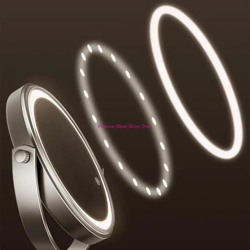 

Гибкое зеркало на стене с увеличением и долгое время используйте аккумулятор Jomd