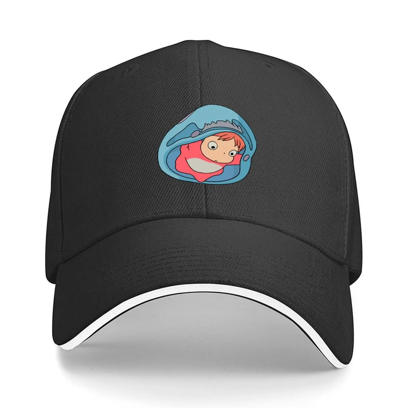 

Ponyo’s Escape Baseball Cap Golf Hat tea Hat custom caps Streetwear Designer Man Women's