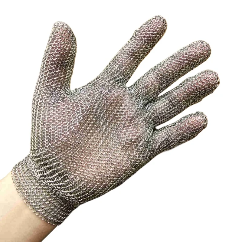 For Hand Guard, Welded 316 Stainless Steel Ring Cut-proof Gloves, All Metal