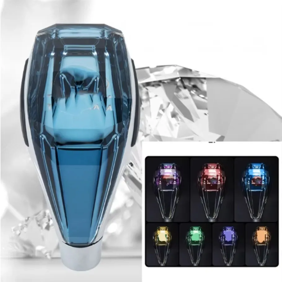 Suitable Fit For Toyota Lexus Led Automatic Crystal Gear Head Shift Handball Auto Accessories Wave Stick Modification 1x