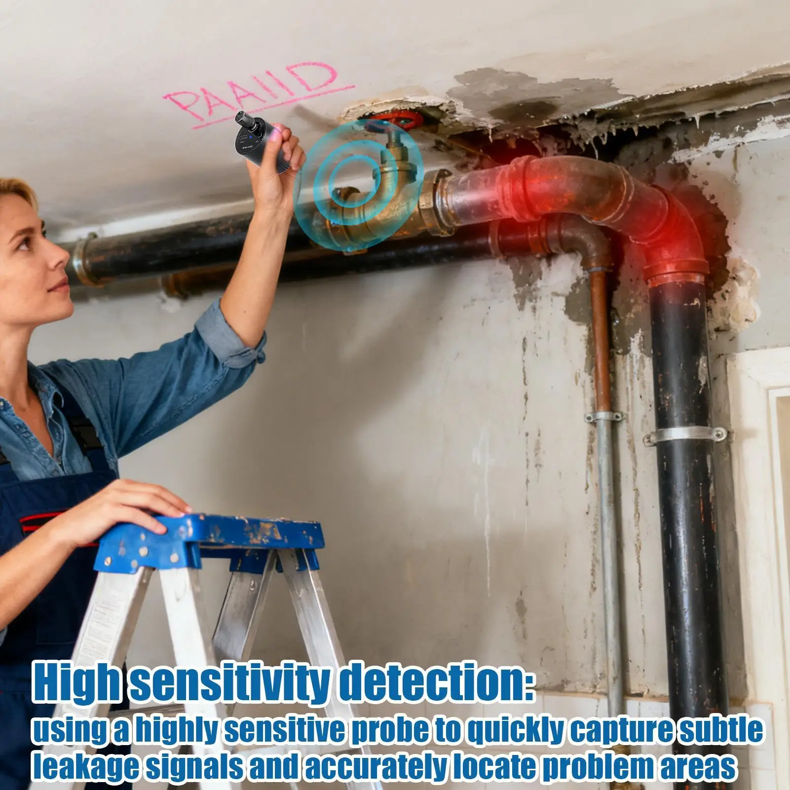 Детектор утечки воды, капельный монитор, устройство, детектор утечки подземной воды для дома, спальни, подвала, кухни, стирки, квартиры