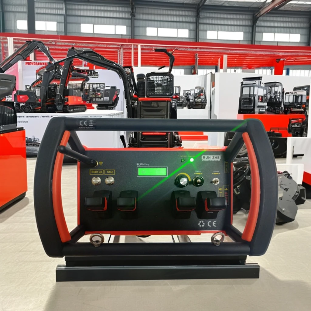 Proporções Bomba de concreto Caminhão Guindaste Kits de motor de controle remoto Fábrica profissional 4 Joysticks Levers Rockers Hidráulicos