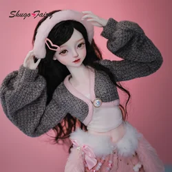 ShugaFairy Liano Ball Jointed Doll 1/4 Head Bariy Body Campus Style Joint Body Baby Toys Figure Collection