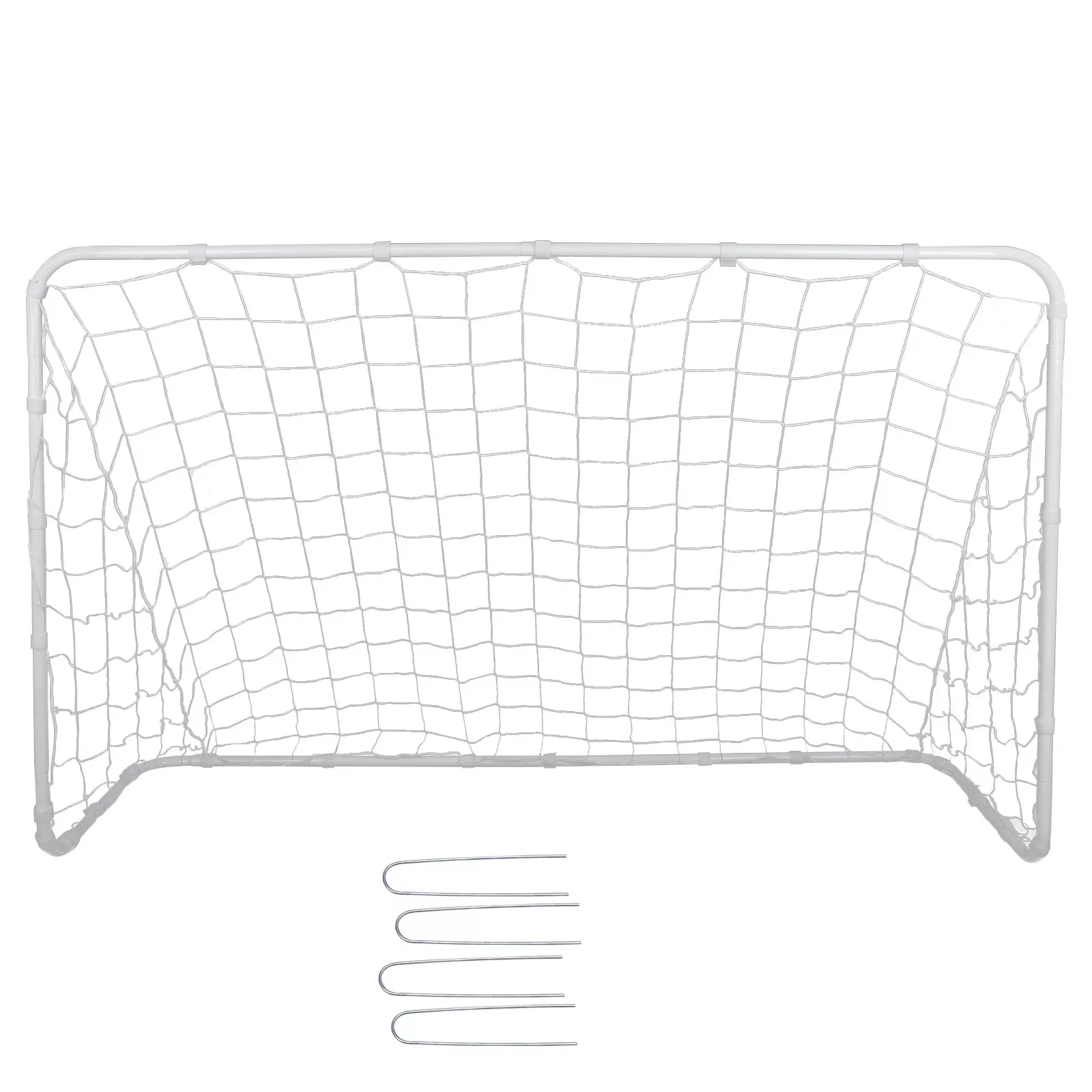 

6x4 FT Portable Youth Size Strong Steel Frame Soccer Goal Football Net Outdoor