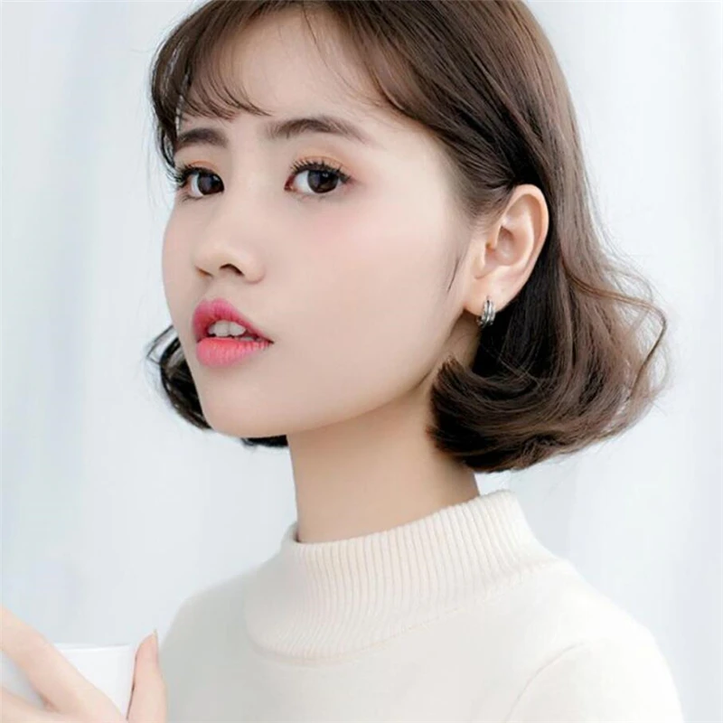 Retro Fresh Leaves Thai Silver Feathers 925 Sterling Silver Fashion Female Stud Earrings EA788