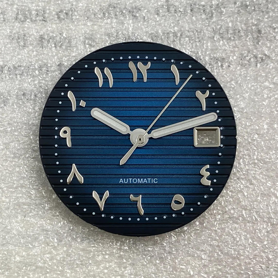 The new 30.5mm modified dial + pin Middle Eastern Arabic numerals without luminous light literally fits the NH35 movement