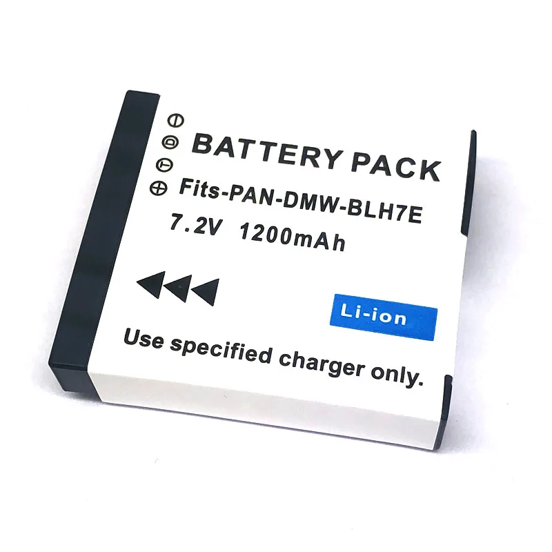 DMW-BLH7E DMW BLH7 BLH7E BLH7PP Battery for Panasonic Lumix DMC GM5 GM1 GM1K GF7 GF8 GF9 GF10 LX10 LX15