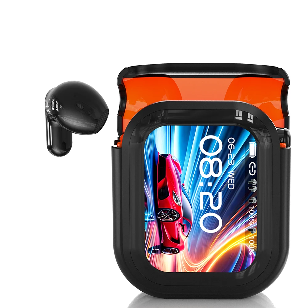 HTC NE20 Original Kabelloser Bluetooth-Kopfhörer In-Ear-Kopfhörer mit KI-Übersetzungsfunktion, LED, Multifunktions-Touchscreen, Geräuschunterdrückung