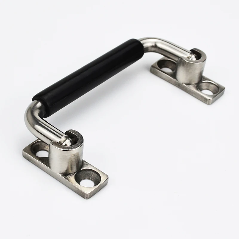 Hot Sale Handle Stainless Steel Folding U-Shaped Door Mechanical Drawer Handles Drawers Kitchen Closet Wardrobe Handles