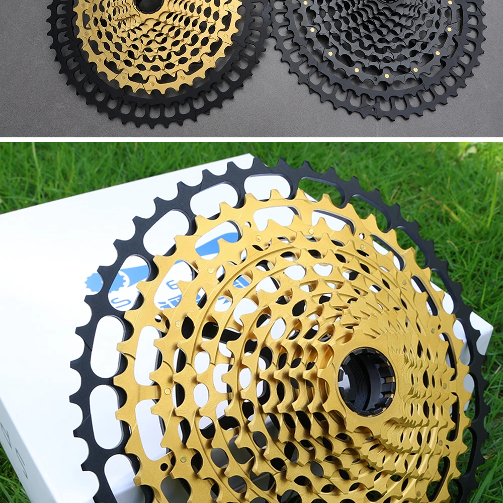 SPEDAO 12 Speed MTB Cassette 10-52T 10-50T 11-50T XD HG Freewheel Lightweight CNC K7 Sprocket Drivetrain Upgrade Bike Parts