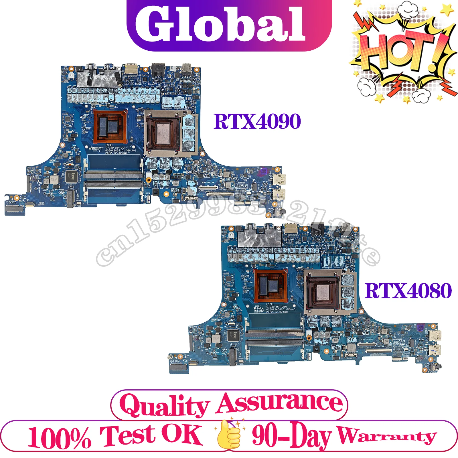 ASUS ノートPC用マザーボード G733P R9-7945H RTX4090