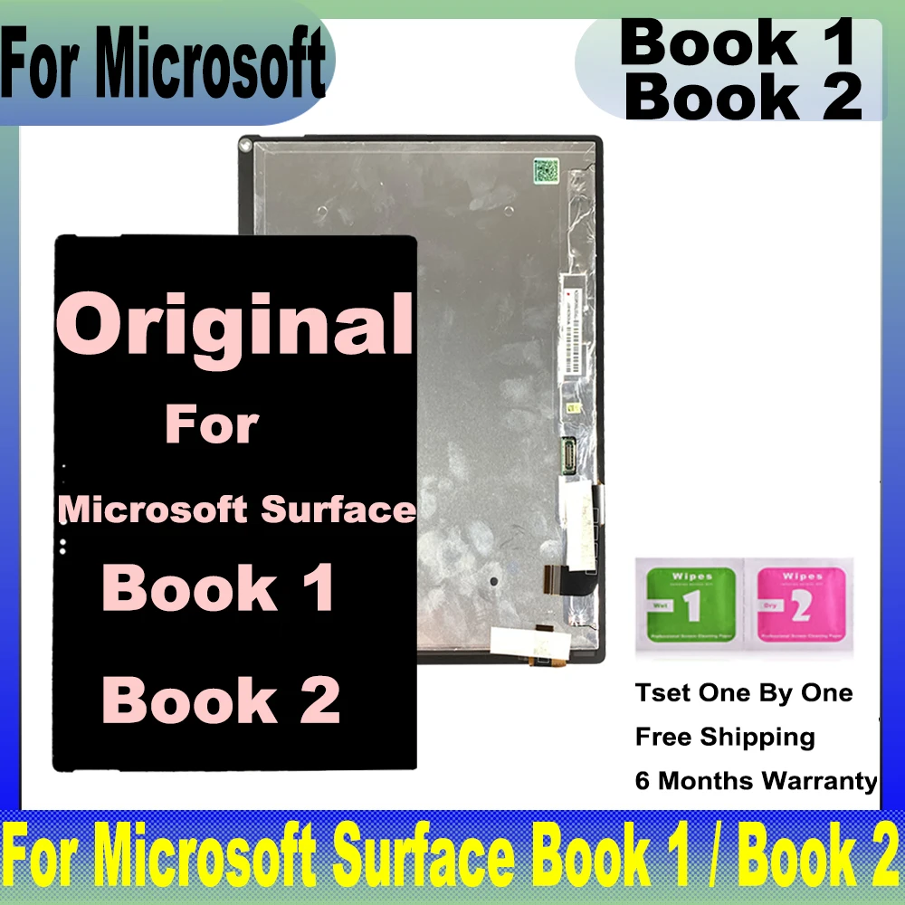 

Top New original 13.5" LCD For Microsoft Surface Book 1 Book 2 1703 1704 1705 1706 lcd display touch screen digitizer