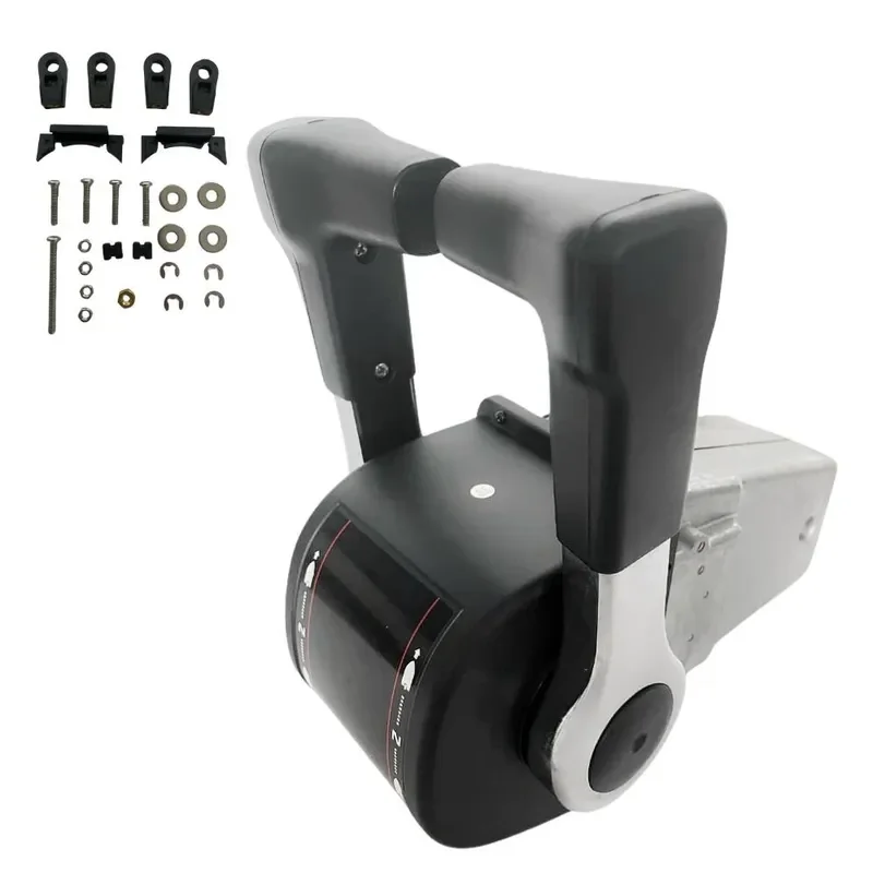 Marine Remote Throttle Control Vertical Dual Lever 0240-ZW5-U60 for Honda Outboard Motor Right Hand Accelerator Boat Fishing