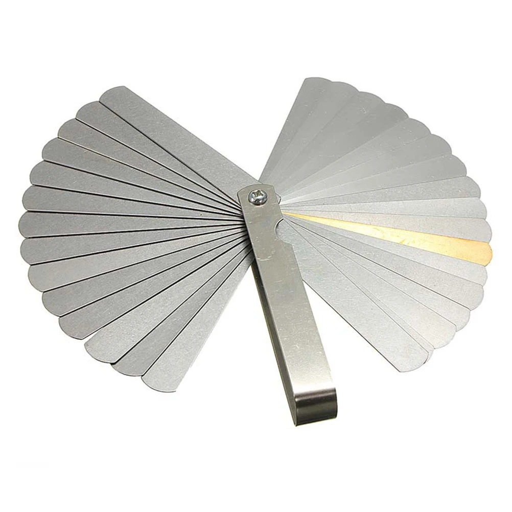 

32 шт., щуп, измерительный прибор, диапазон, медный толщиномер с двойной маркировкой, металлический складной портативный профессиональный вариант использования