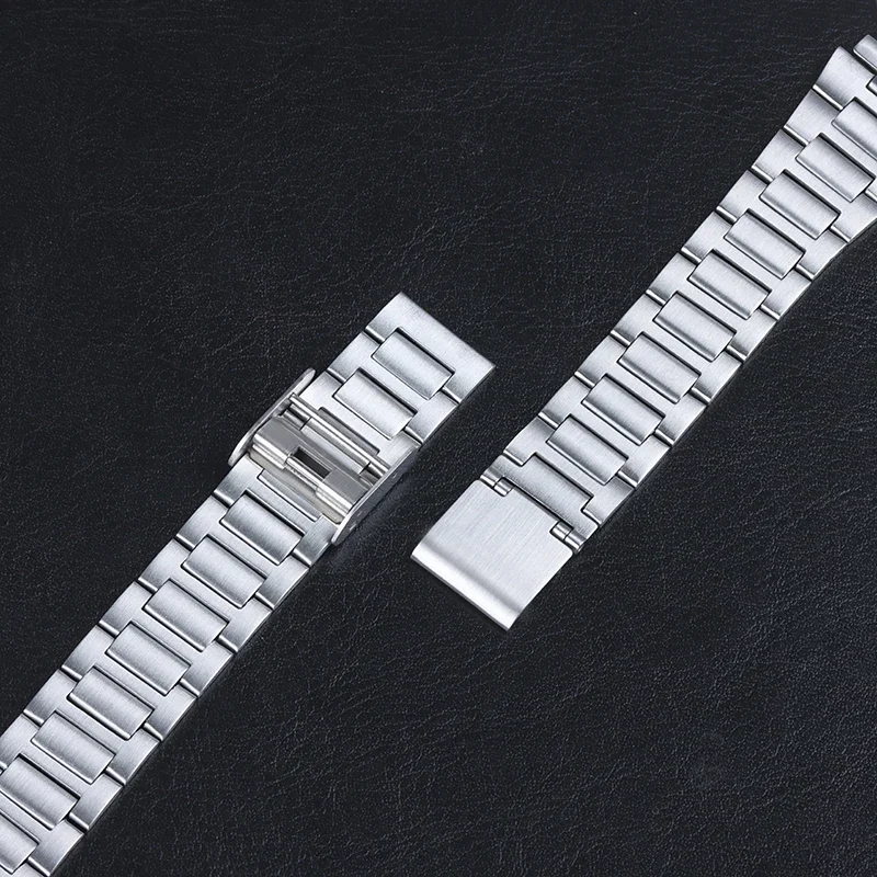 Металлический ремешок для часов 18 мм для Casio F-91W F105/108/A158/168 AE1200/1300, универсальный браслет из нержавеющей стали, аксессуары