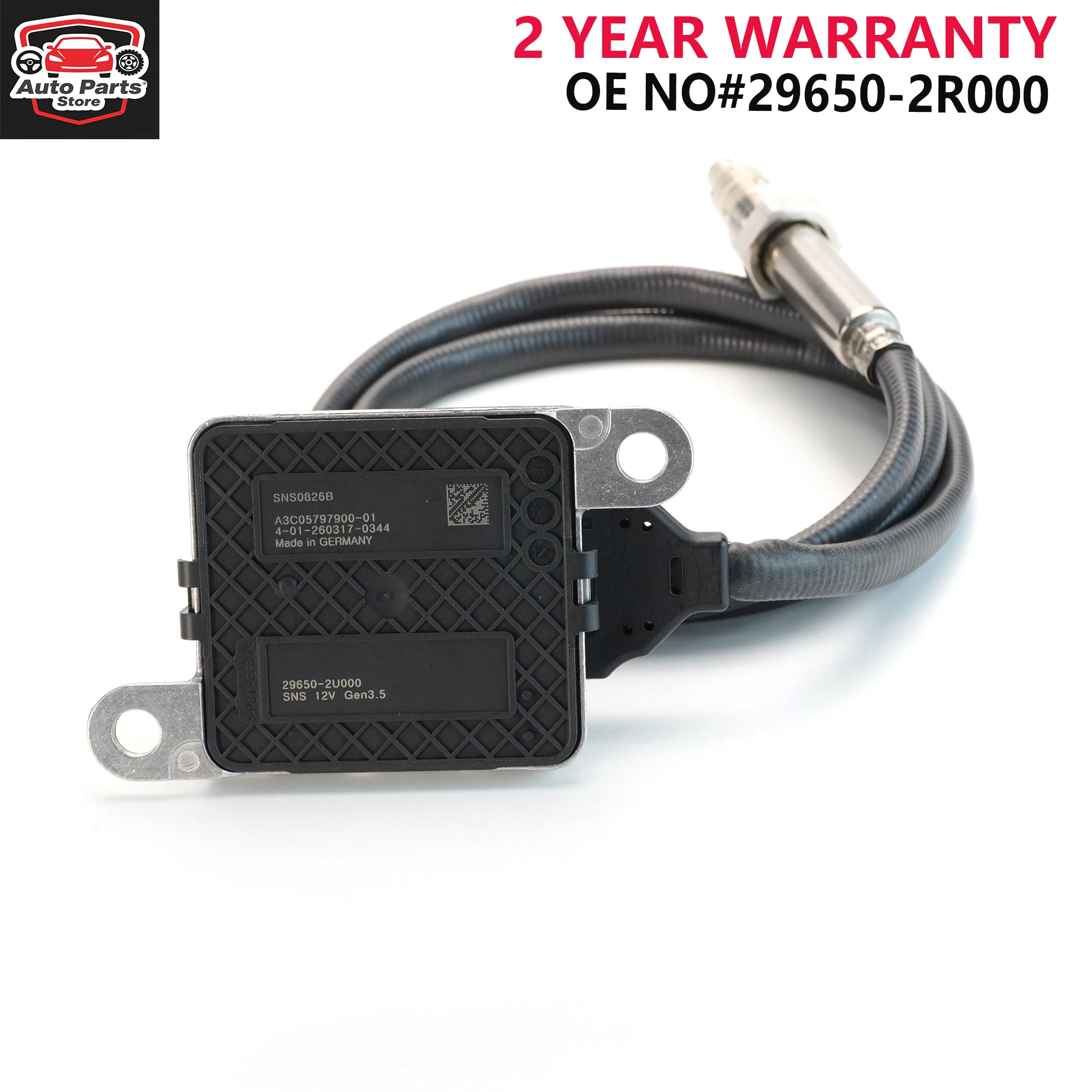 

29650-2R000 Nox Sensor High stability Nitrogen Oxide Sensor For HYUNDAI 29650 2R000 SNS3150D Superb Quality Auto Car Accessories