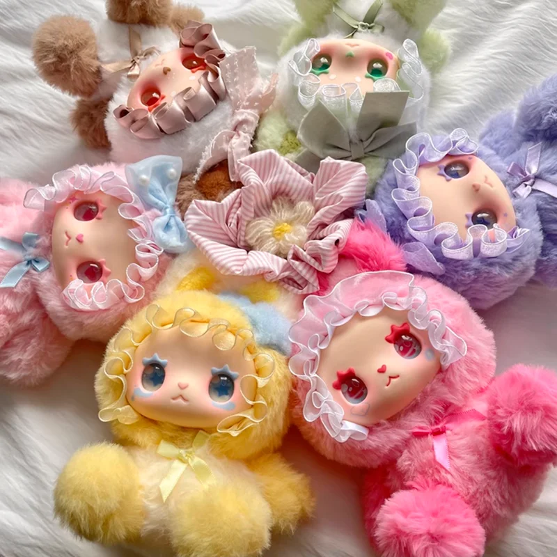 

Rabbit Alliance Meng Series Plush Blind Box Enamel Face Doll Trendy Toy Decompression Decoration Ornament Birthday Gift In Stock