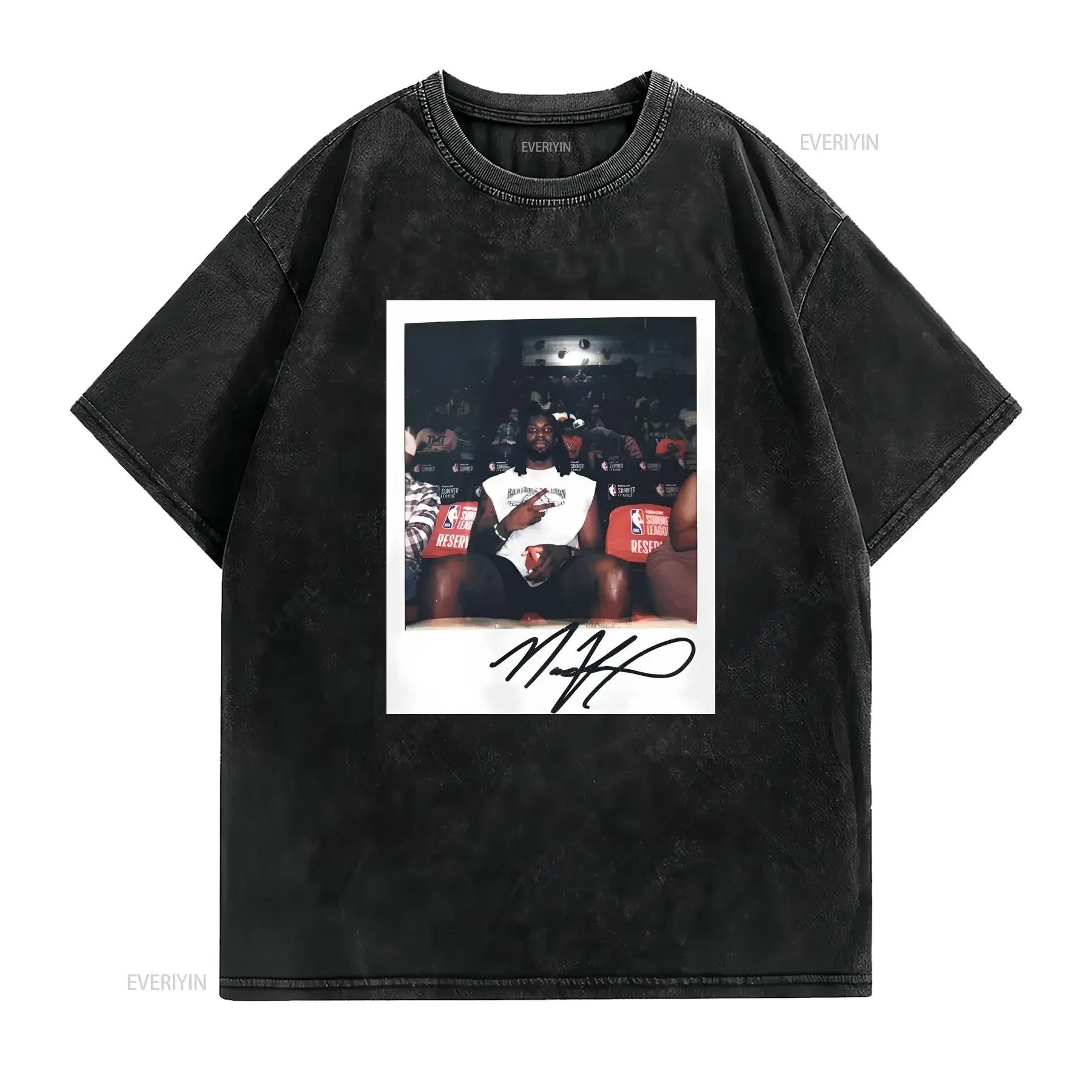 Naz Reid T Shirt for Vintage Basketball MinnesotaSports Classic Minnesota fan vintage Washed designer clothes streetwear homme