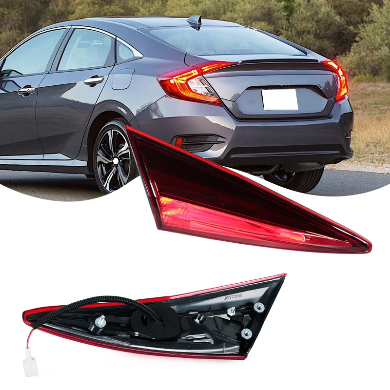 

Для Honda Civic 10-й седан 2016 2017-2019 автомобильный интерьер задний фонарь фонарь заднего хода поворотный мигающий свет стоп-сигнал сигнальный свет